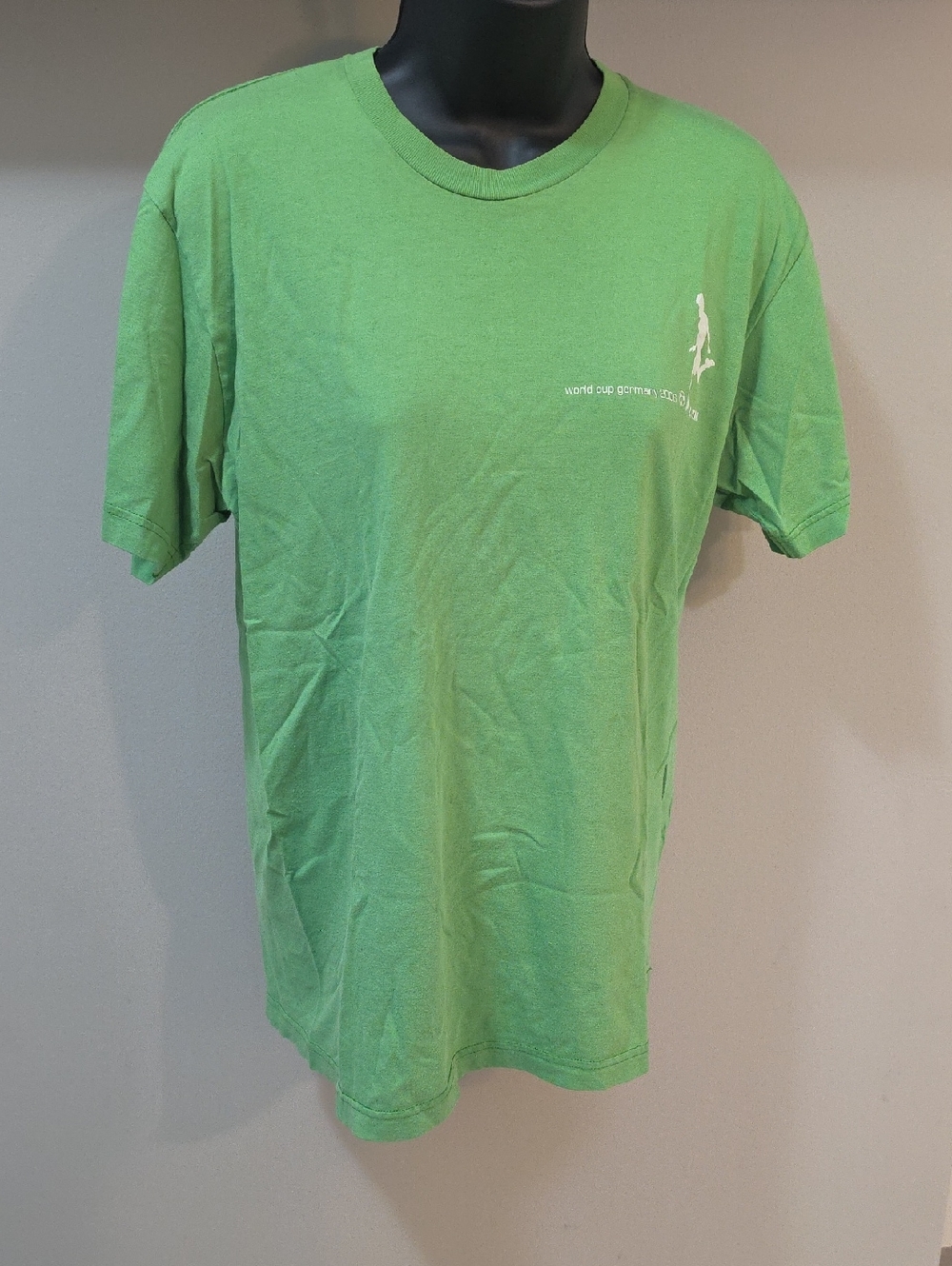 Green Graphic Crew Neck T-Shirt - World Cup Germany 2006
